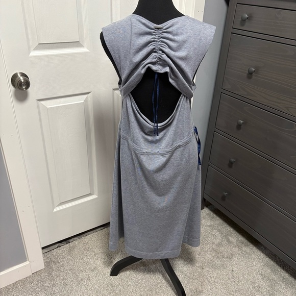 Merrell Gray Sleeveless Scoop Neck Sundress - Picture 6 of 7